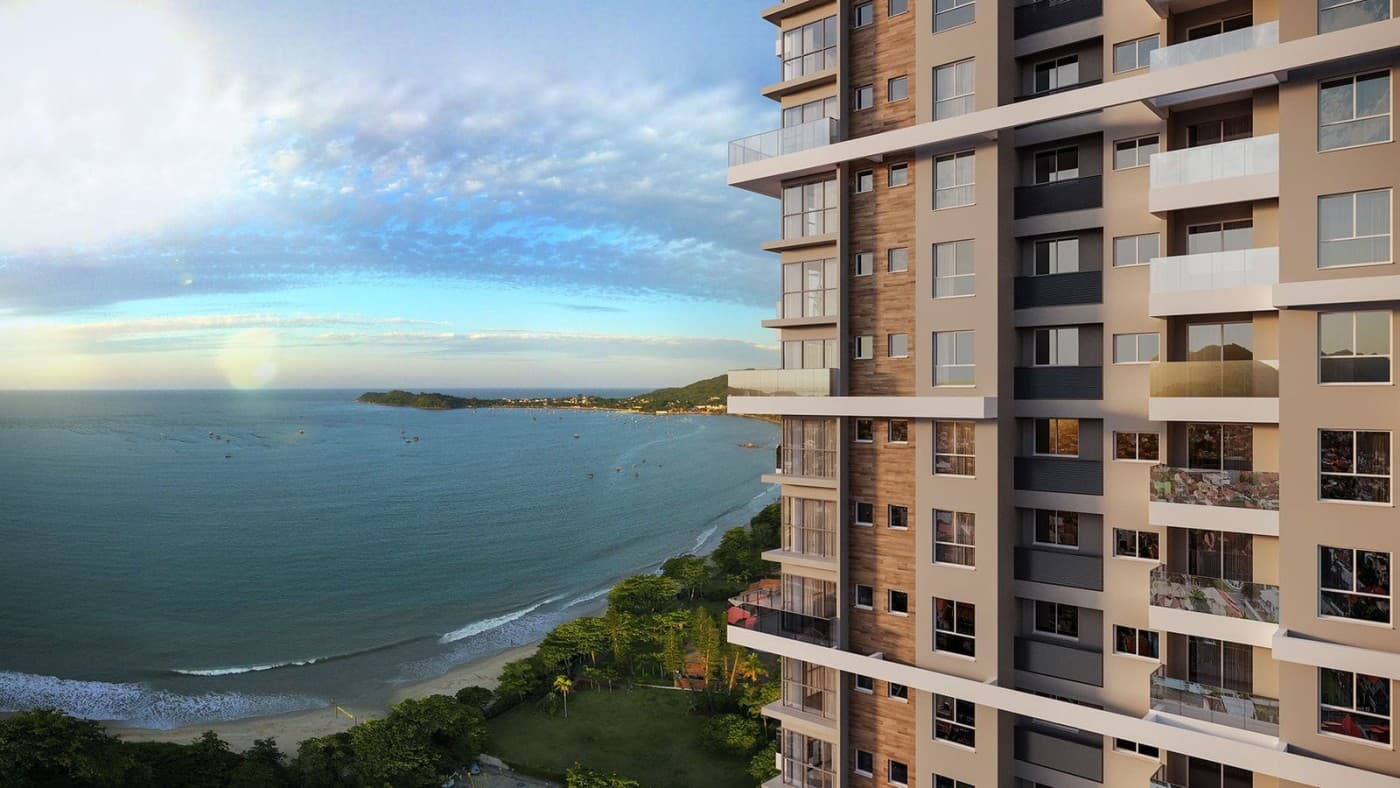 Apartamento para Venda em Penha, Itapocorói, Praia da Armação, 3 dormitórios, 3 banheiros, 2 vagas